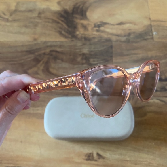 NWOT CHLOE Willow 55mm Cat Eye Sunglasses - Picture 7 of 9